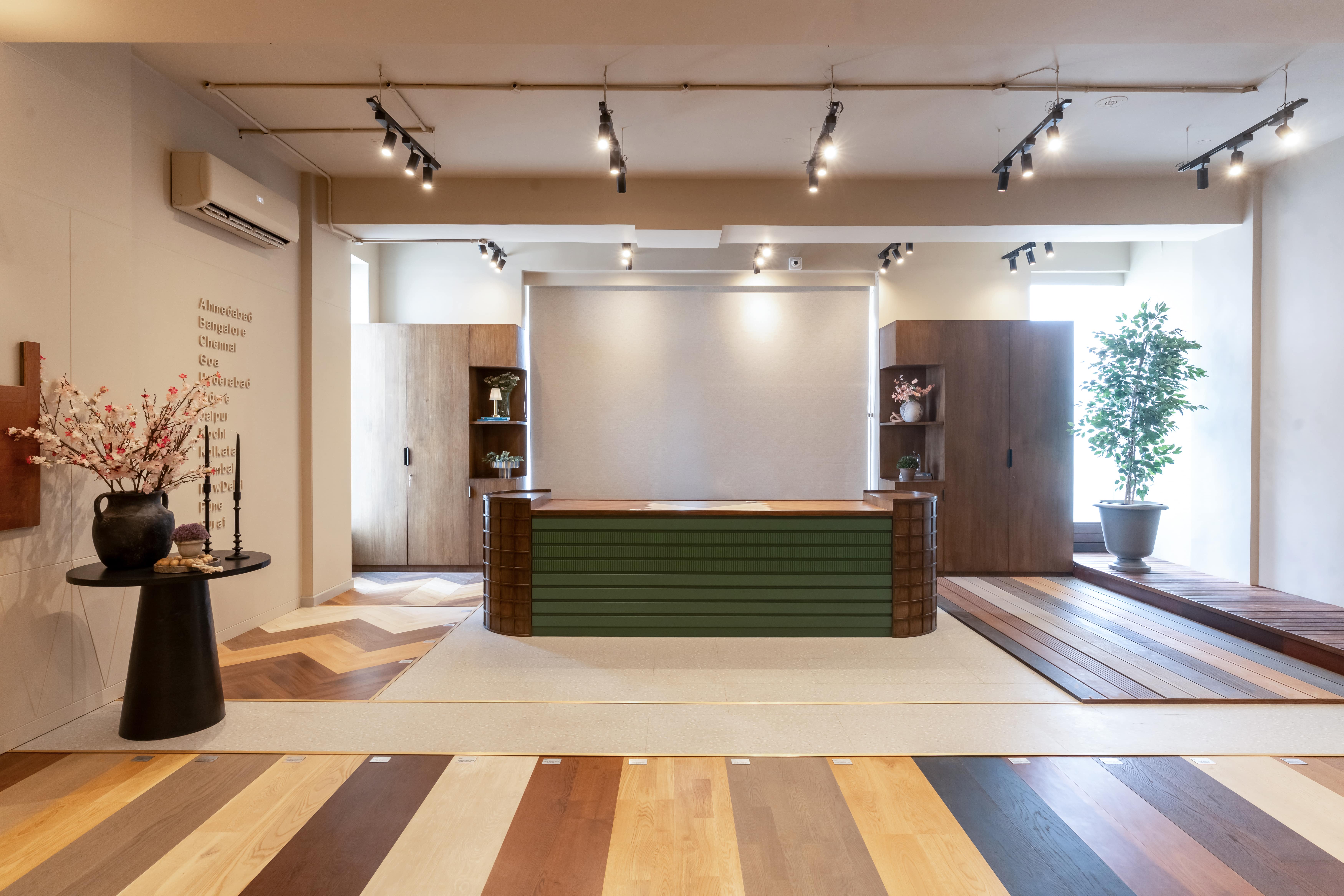 Wood Flooring Tiles Design in Hyderabad